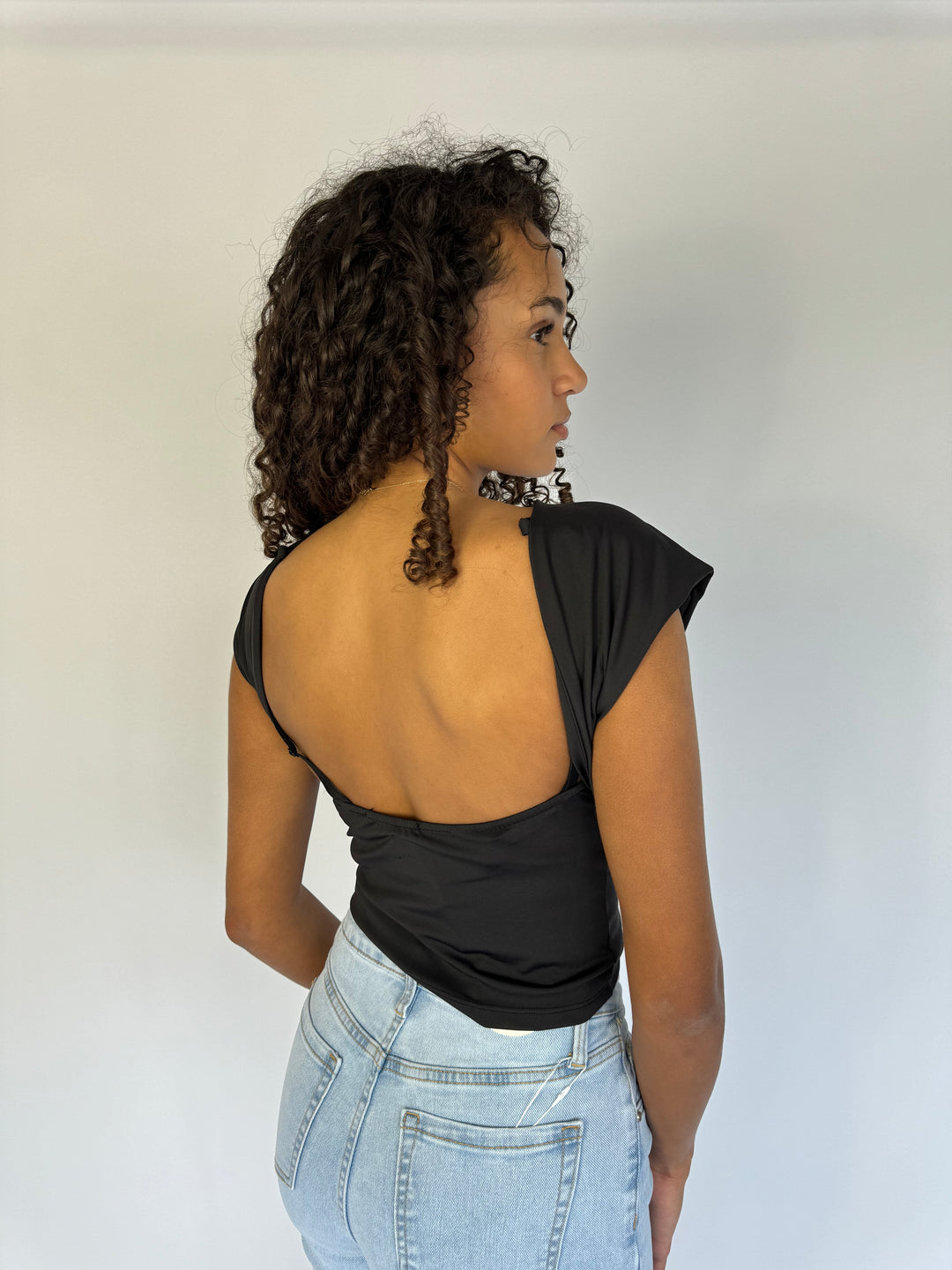 Skylar Open Back Top