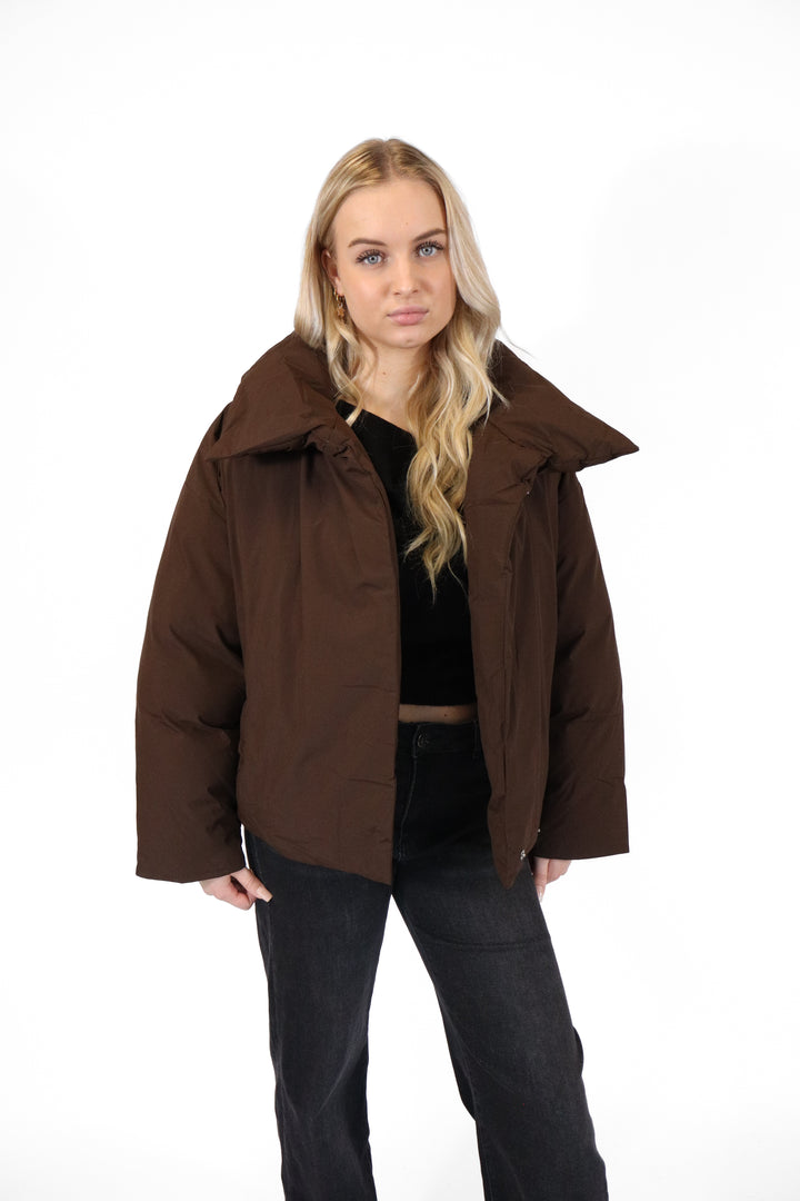 Brown Puffer Jacket
