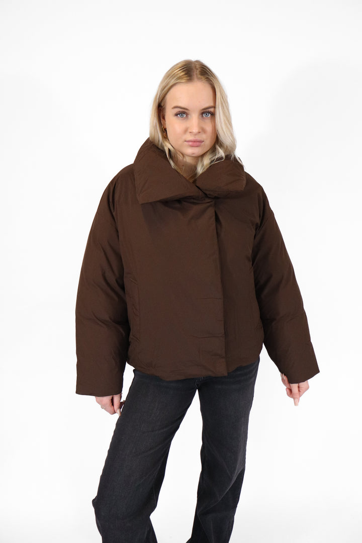 Brown Puffer Jacket