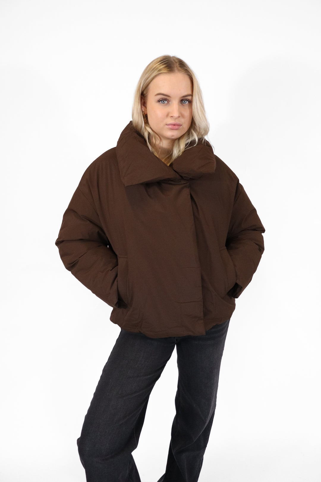 Brown Puffer Jacket