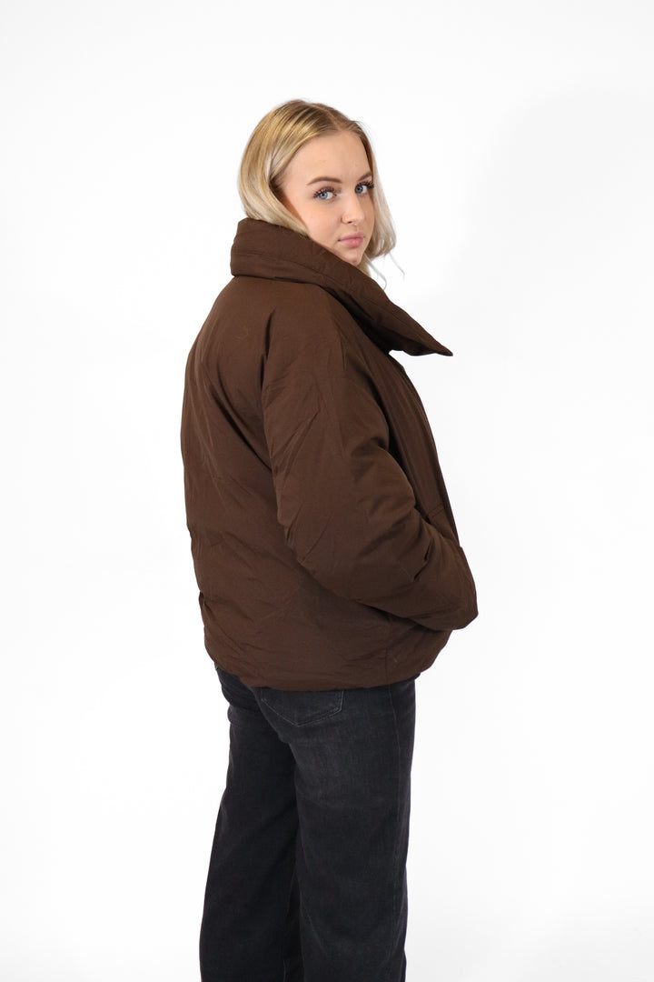 Brown Puffer Jacket