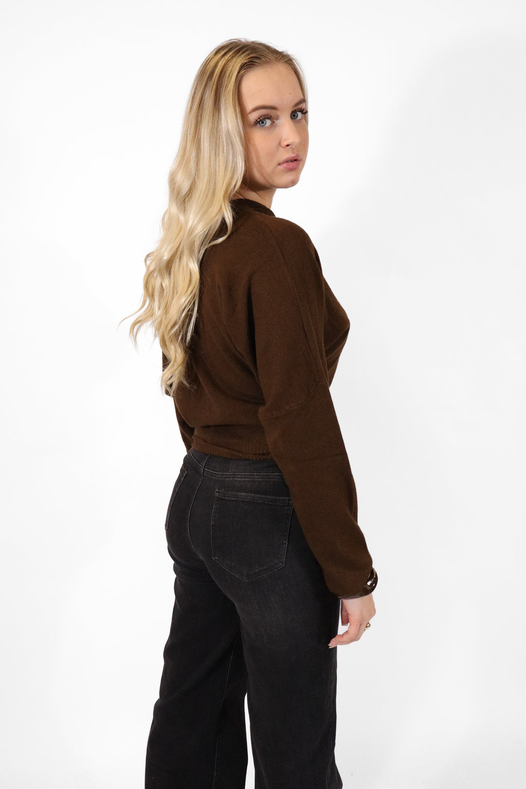 Off Shoulder Sweater Long Sleeve