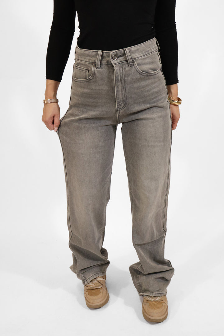Nora Wide Leg Jeans - Stretch