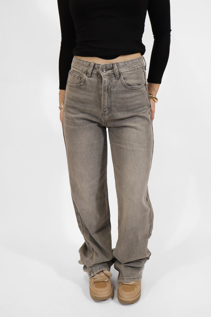 Nora Wide Leg Jeans - Stretch