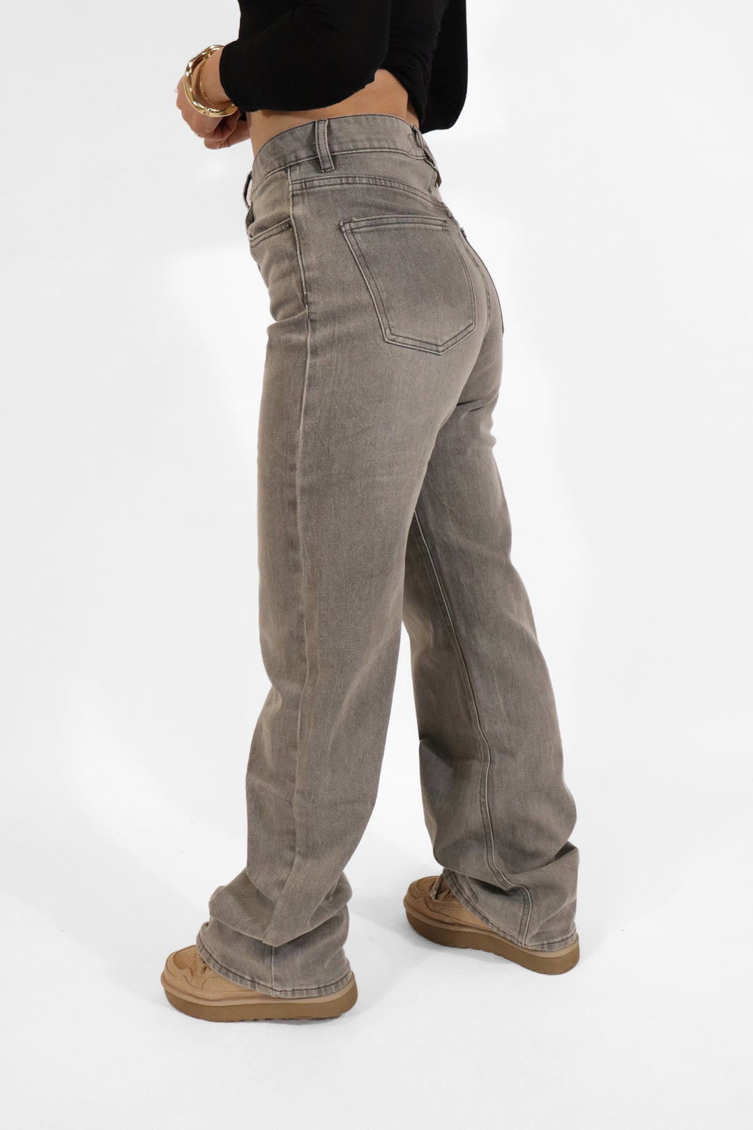 Nora Wide Leg Jeans - Stretch