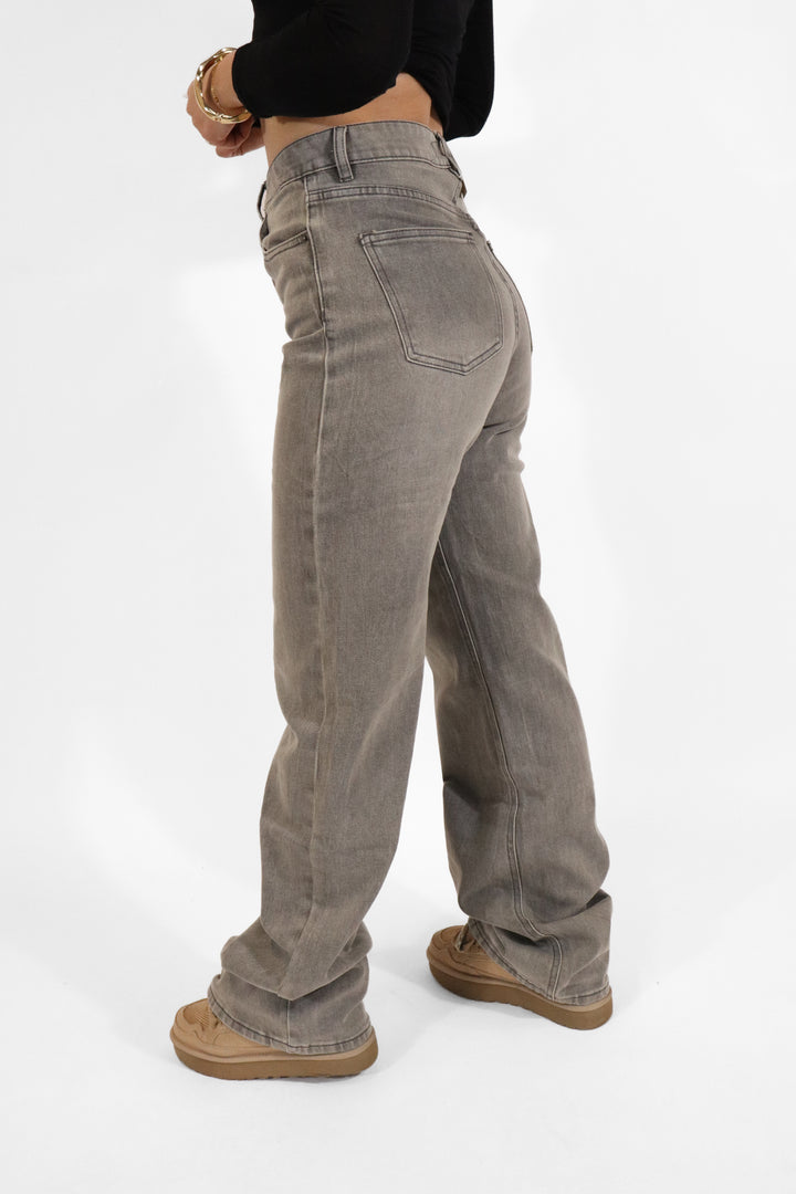 Nora Wide Leg Jeans - Stretch