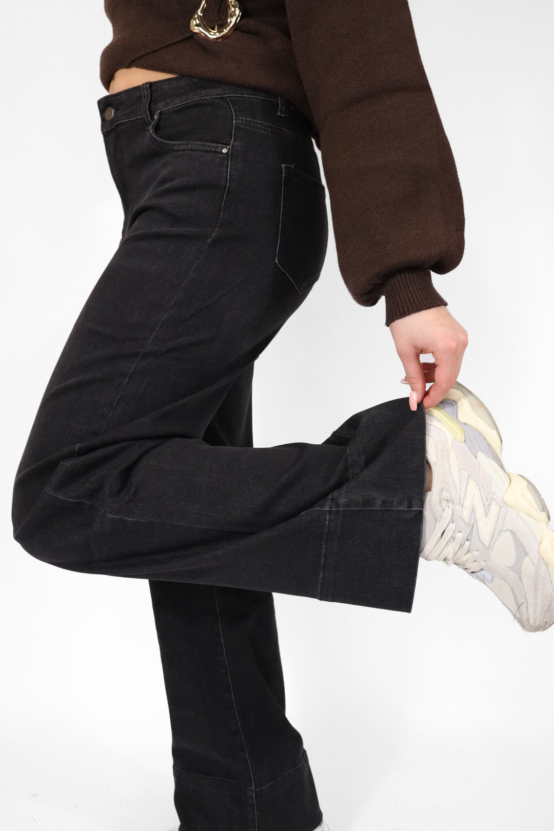 Riley Wide Leg Jeans - Stretch