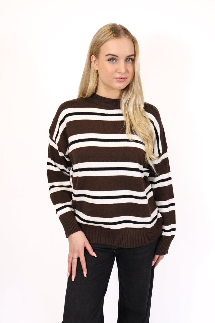 Stripe Cozy Sweater