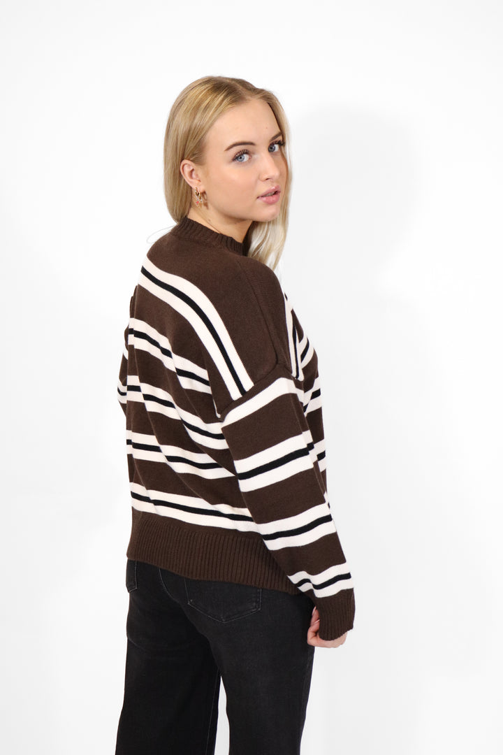 Stripe Cozy Sweater