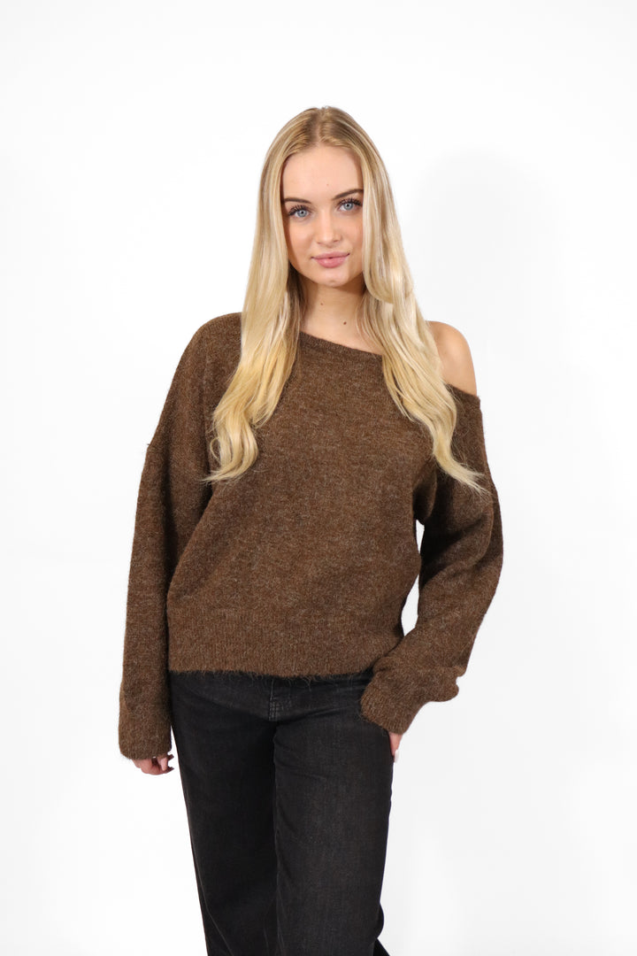 Elena Off Shoulder Sweater