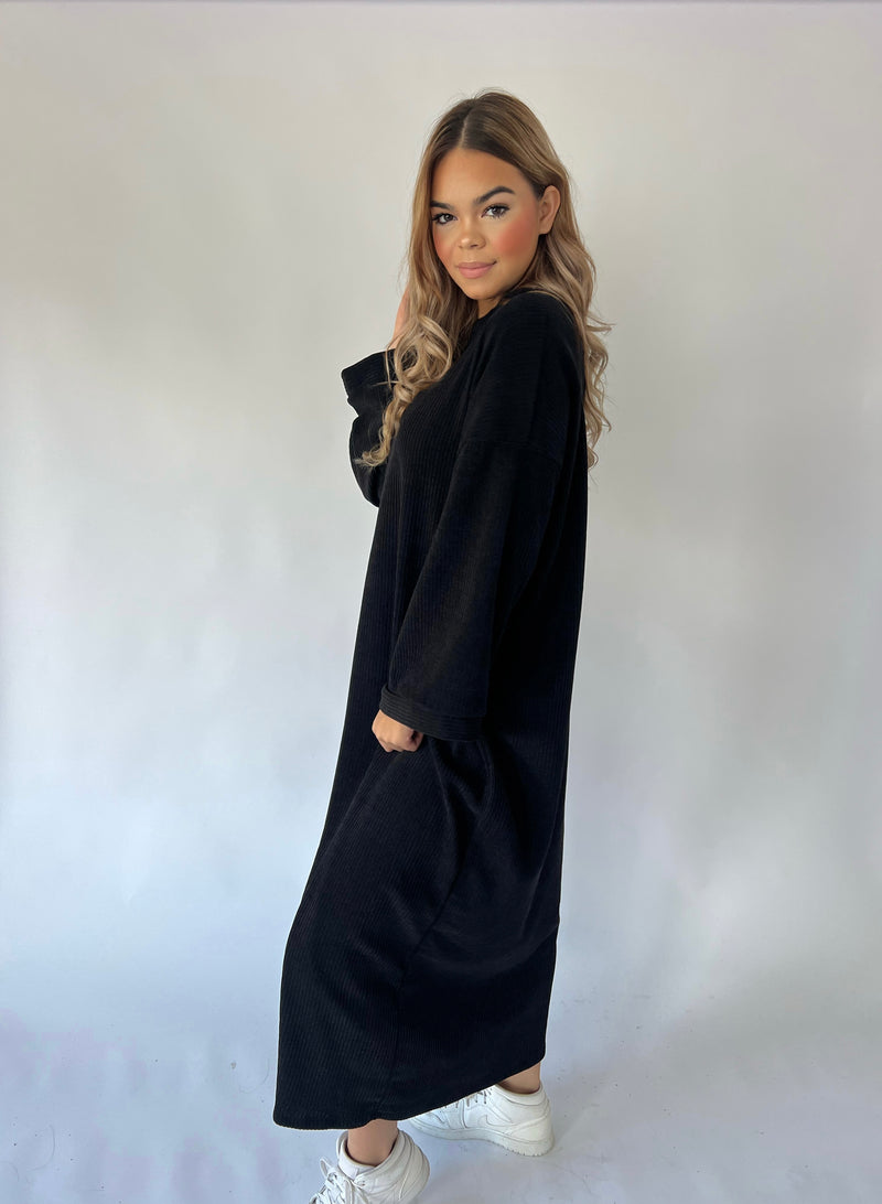 Long Abaya - Black
