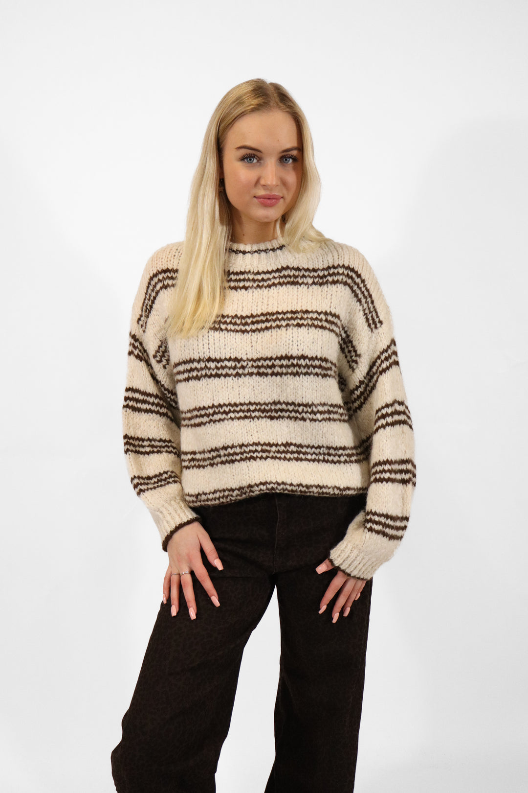 Jade Striped Sweater