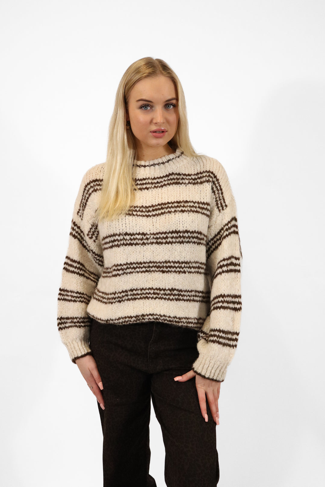 Jade Striped Sweater