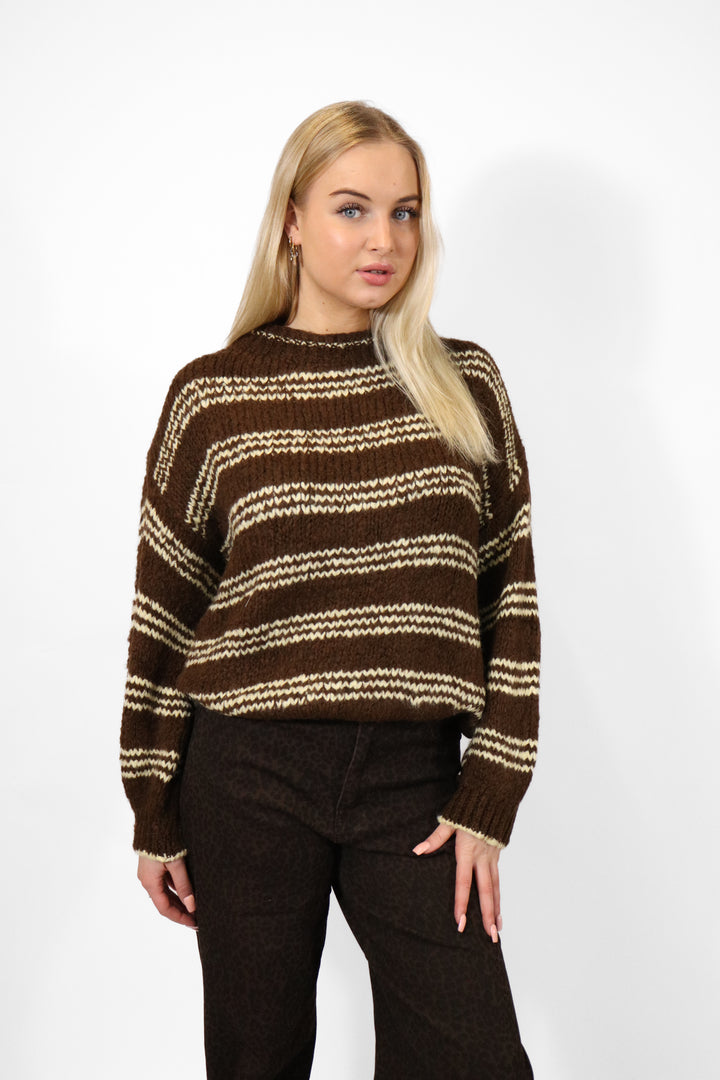 Jade Striped Sweater