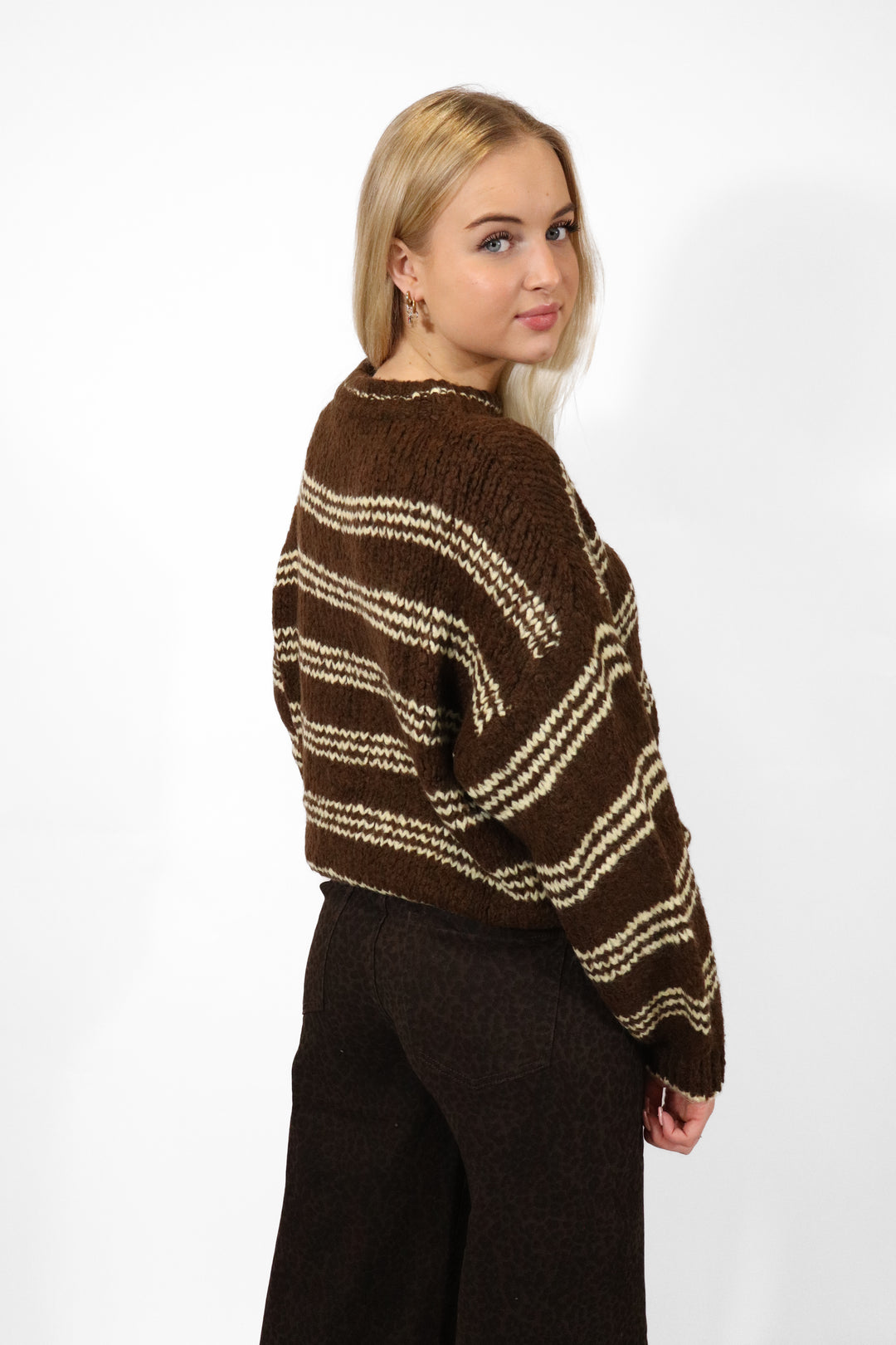 Jade Striped Sweater