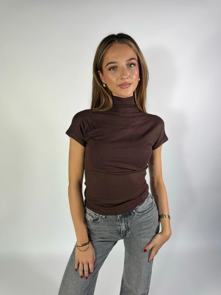 Basic High Neck Top