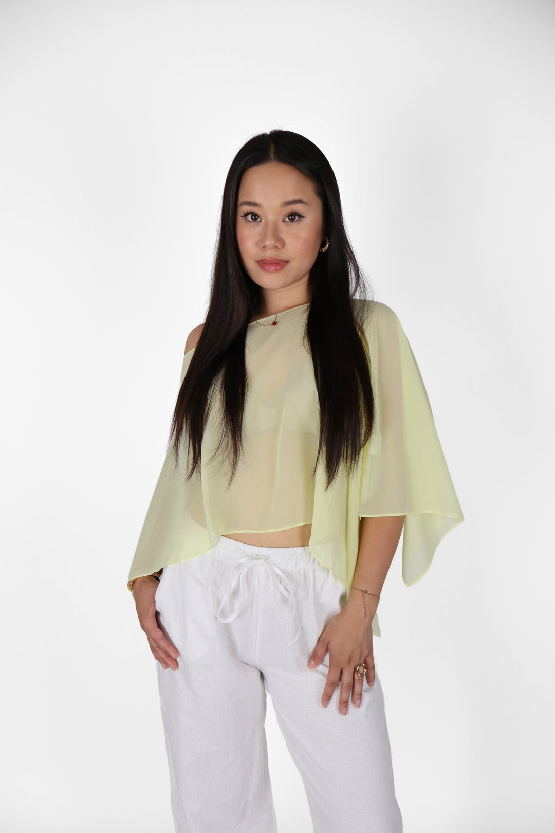 Lemon Breeze Flowy Top