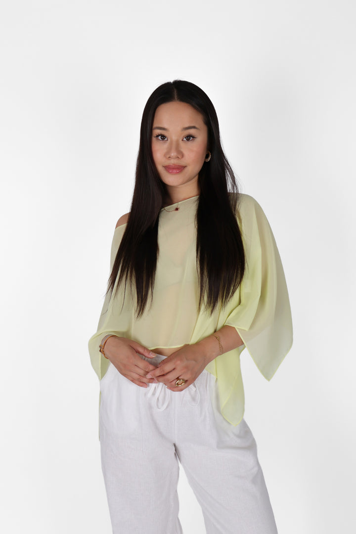 Lemon Breeze Flowy Top