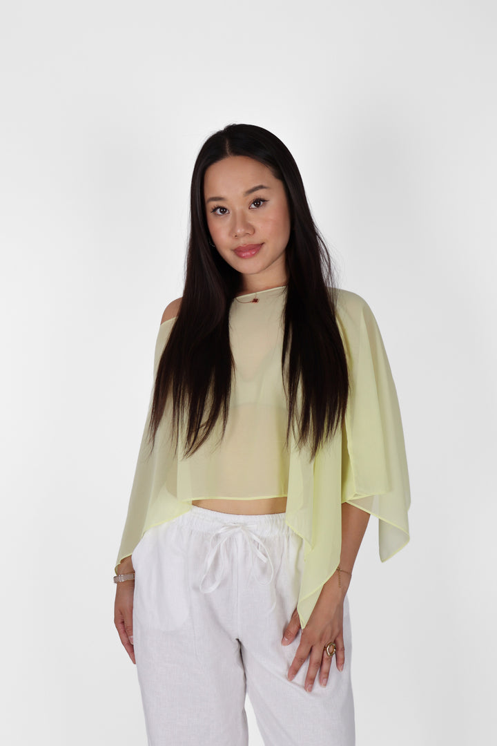 Lemon Breeze Flowy Top