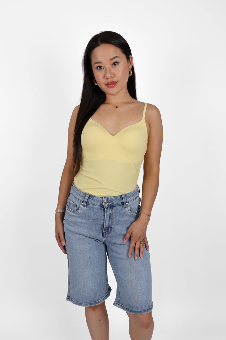 Emily Bermuda Plus Size Shorts - Stretch