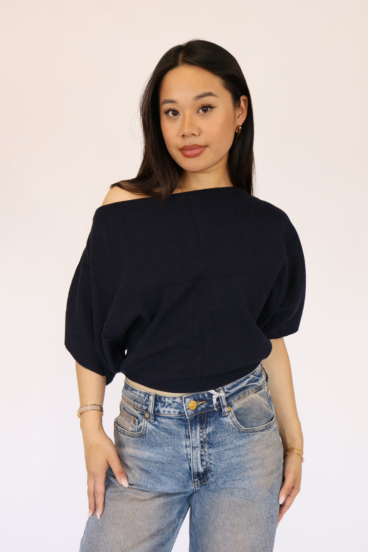 Off Shoulder Sweater