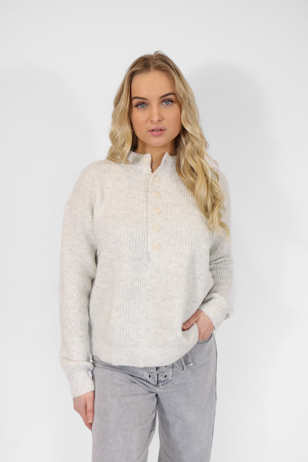Lio Button Sweater