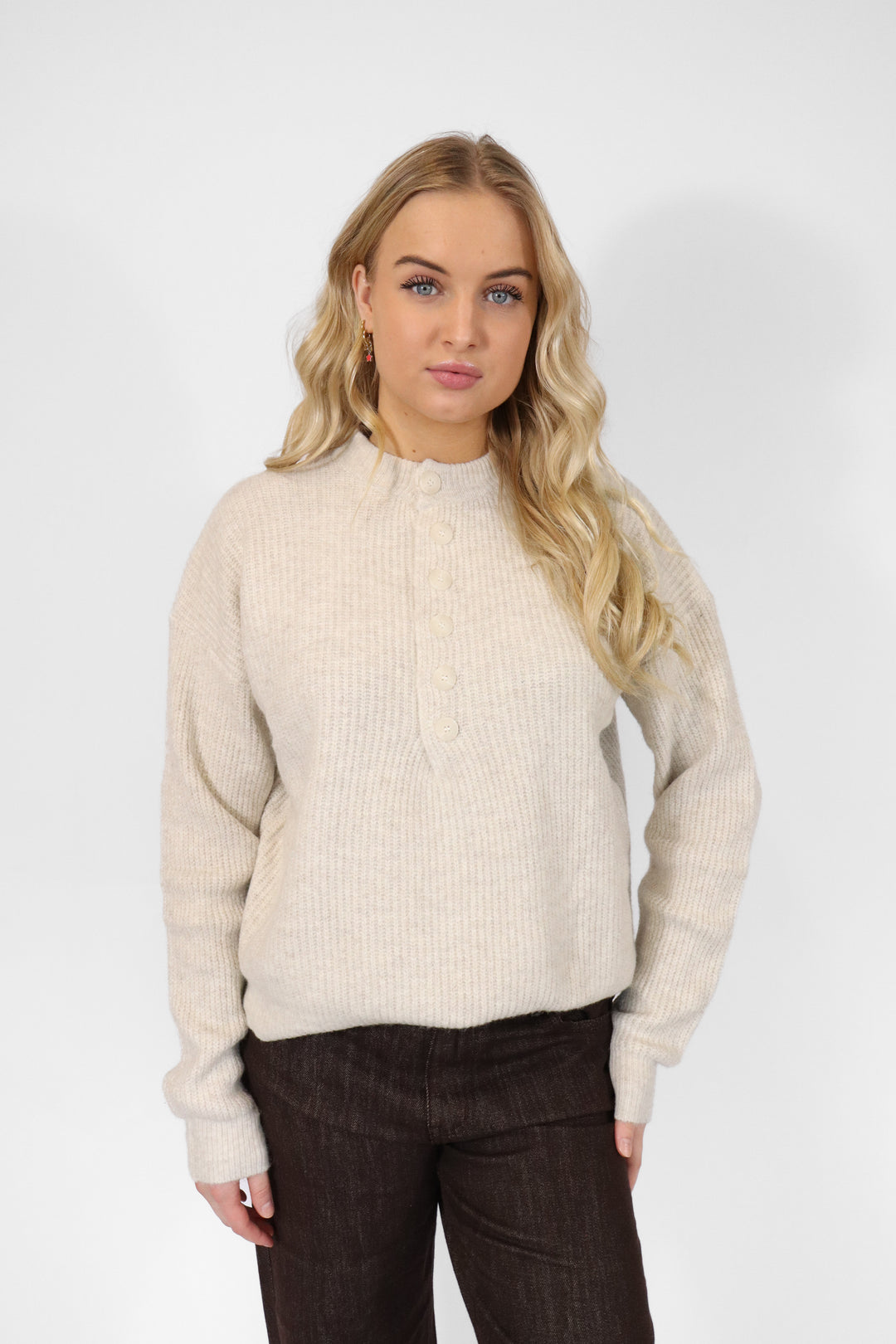 Lio Button Sweater