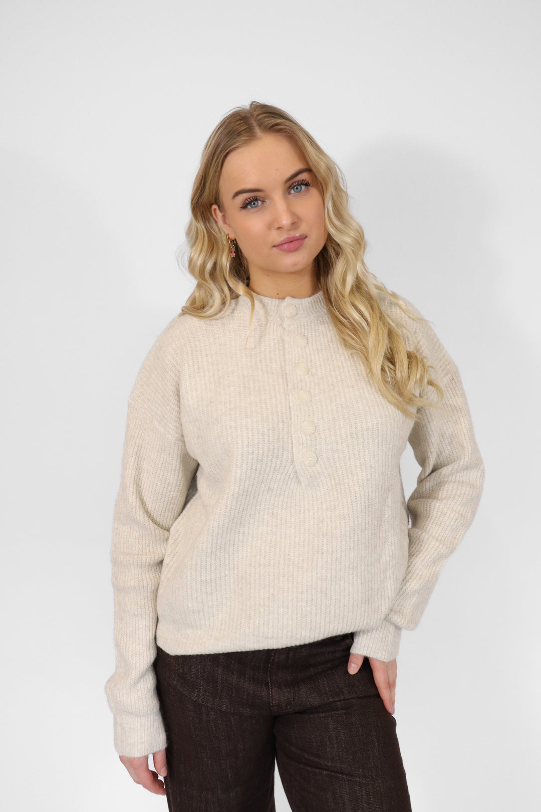 Lio Button Sweater