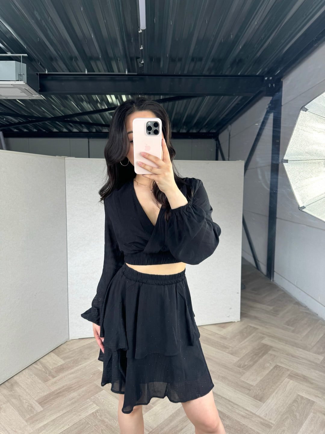 Luen Two Piece Set - Black