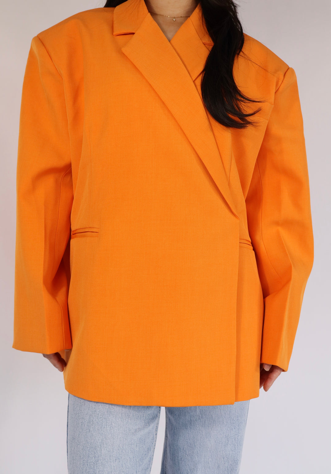 Extra Oversized Blazer - Orange