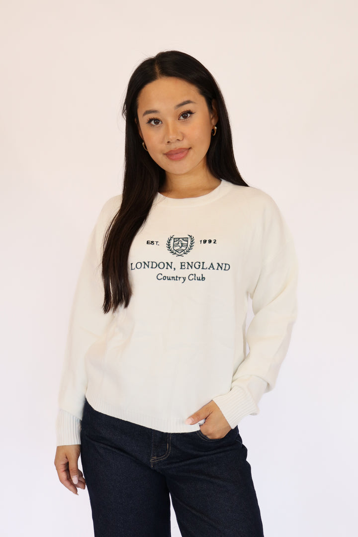 London Oversized Sweater