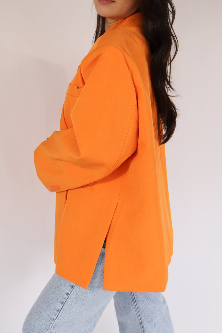 Extra Oversized Blazer - Orange