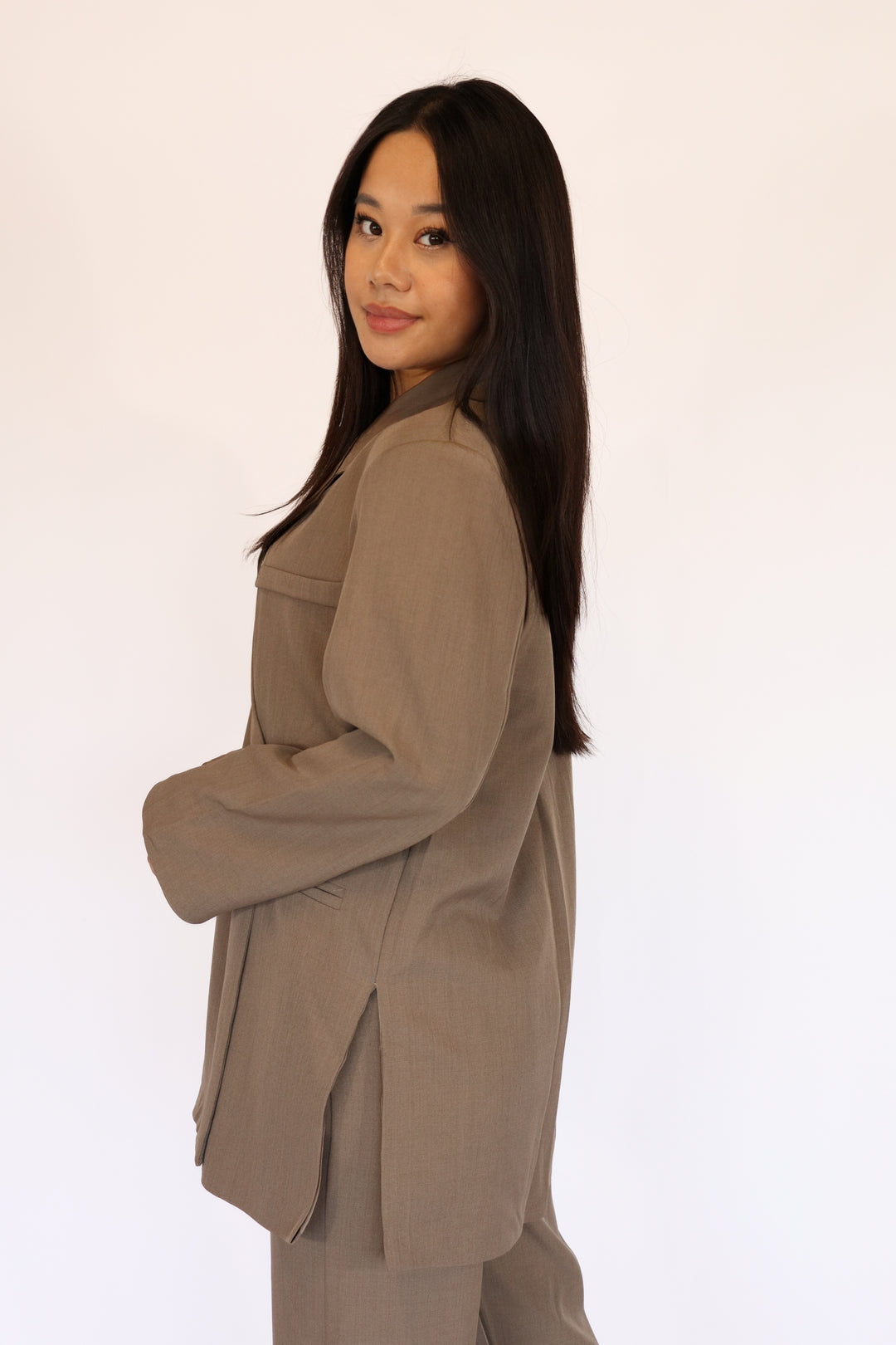 Boss Babe Blazer Two Piece Set
