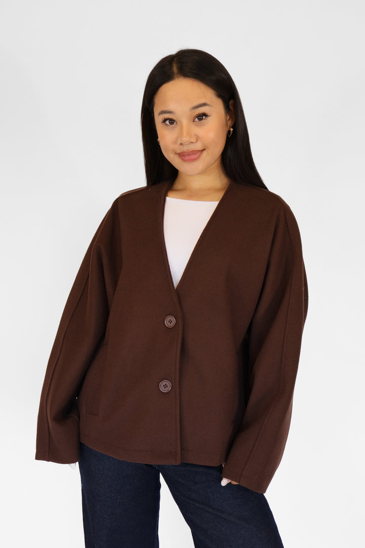 Short Mantel Jacket