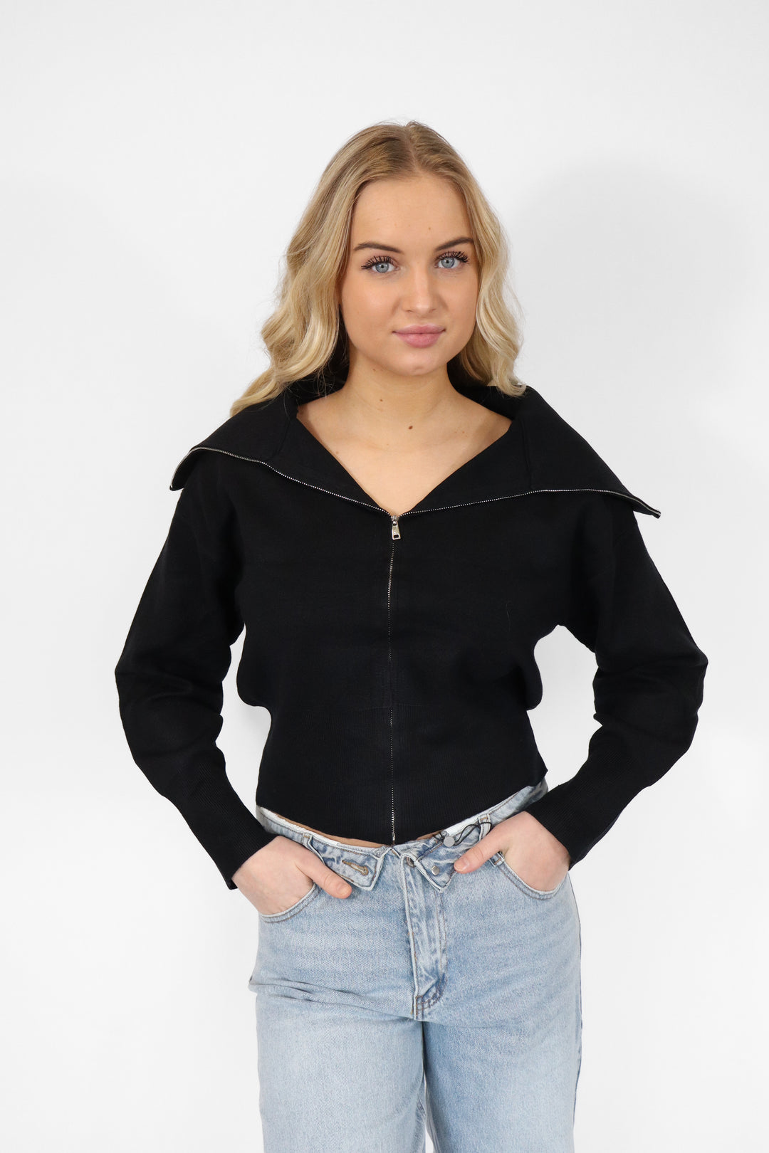 Faye Zipper Knit