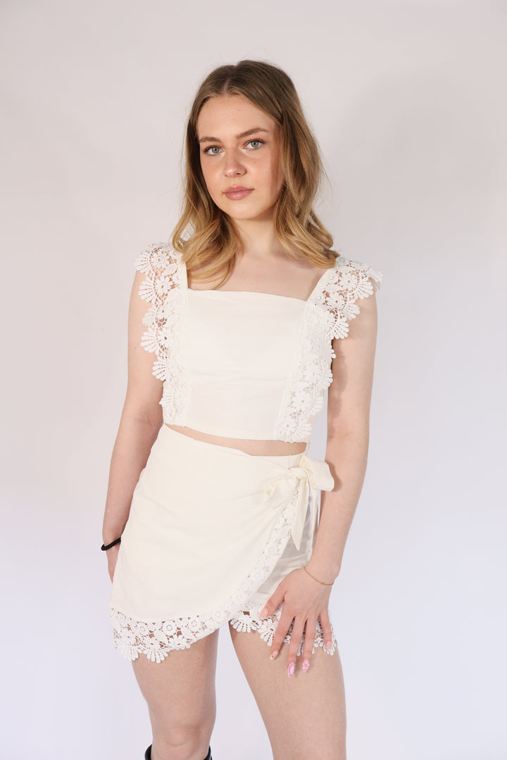 Cotton Two Piece Set - Light Stretch