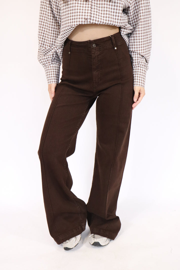 Ninne Wide Leg Jeans - Stretch