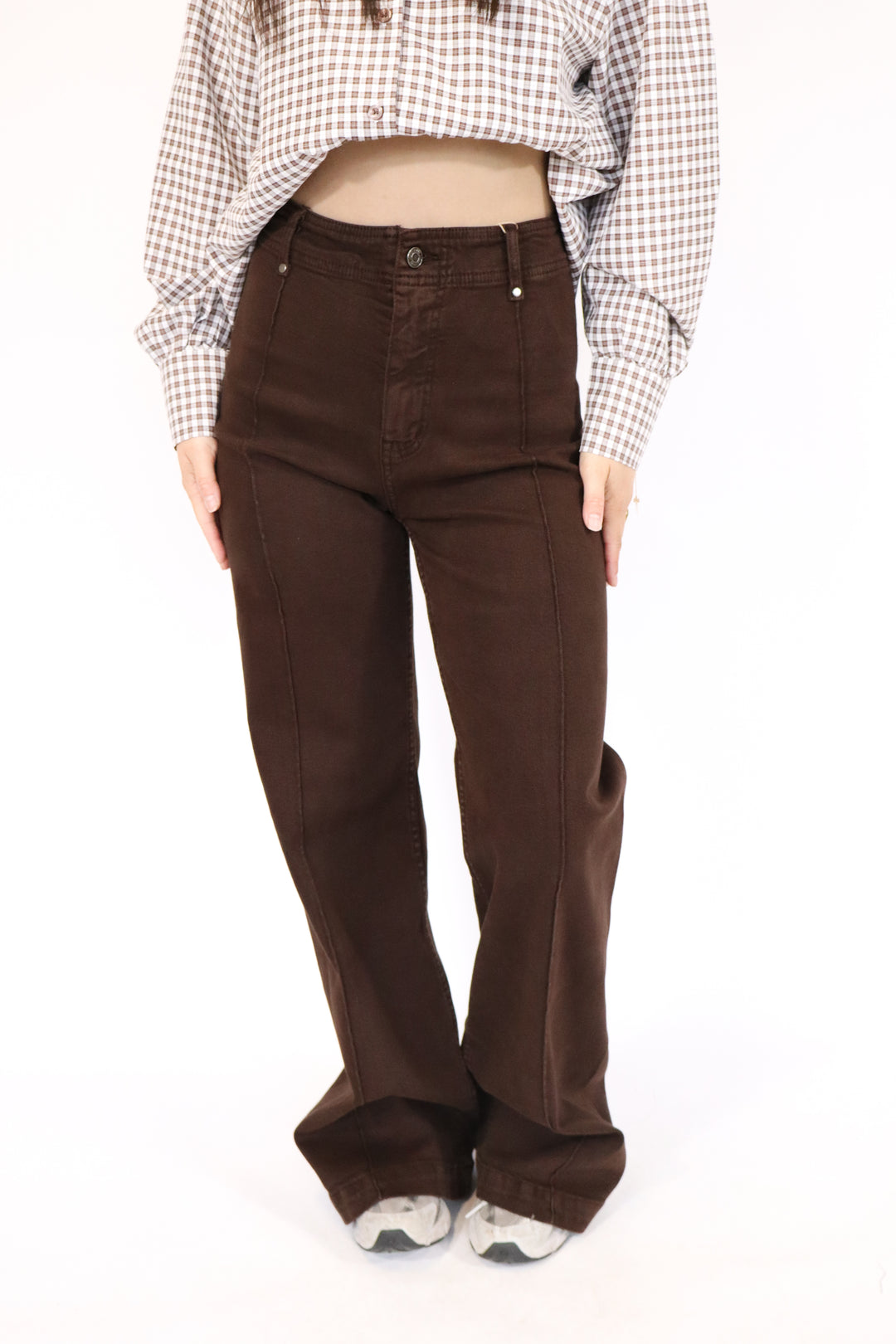 Ninne Wide Leg Jeans - Stretch