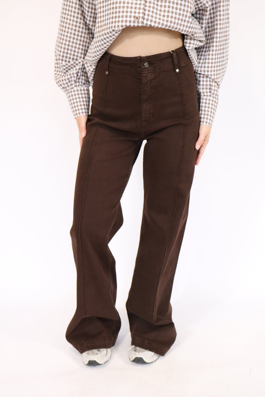 Ninne Wide Leg Jeans - Stretch