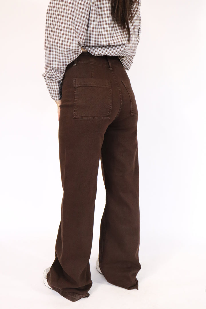 Ninne Wide Leg Jeans - Stretch