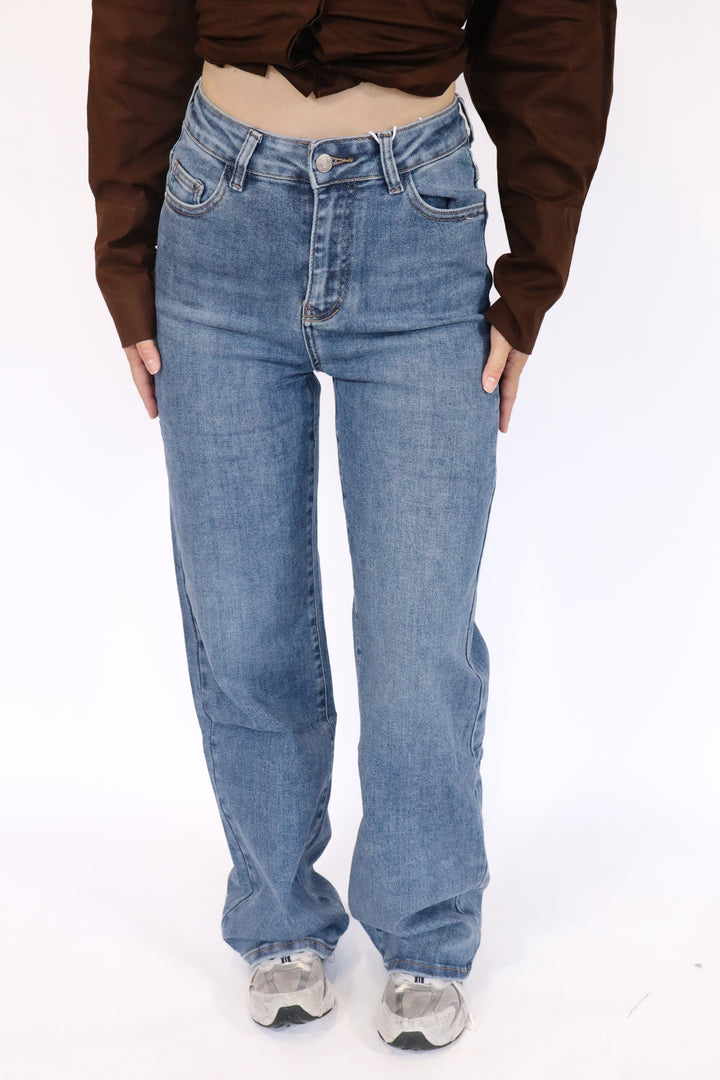 Everyday Wide Leg Jeans - Stretch