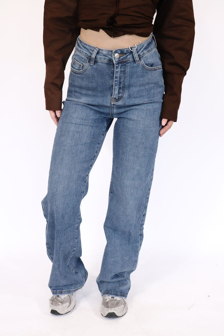 Everyday Wide Leg Jeans - Stretch