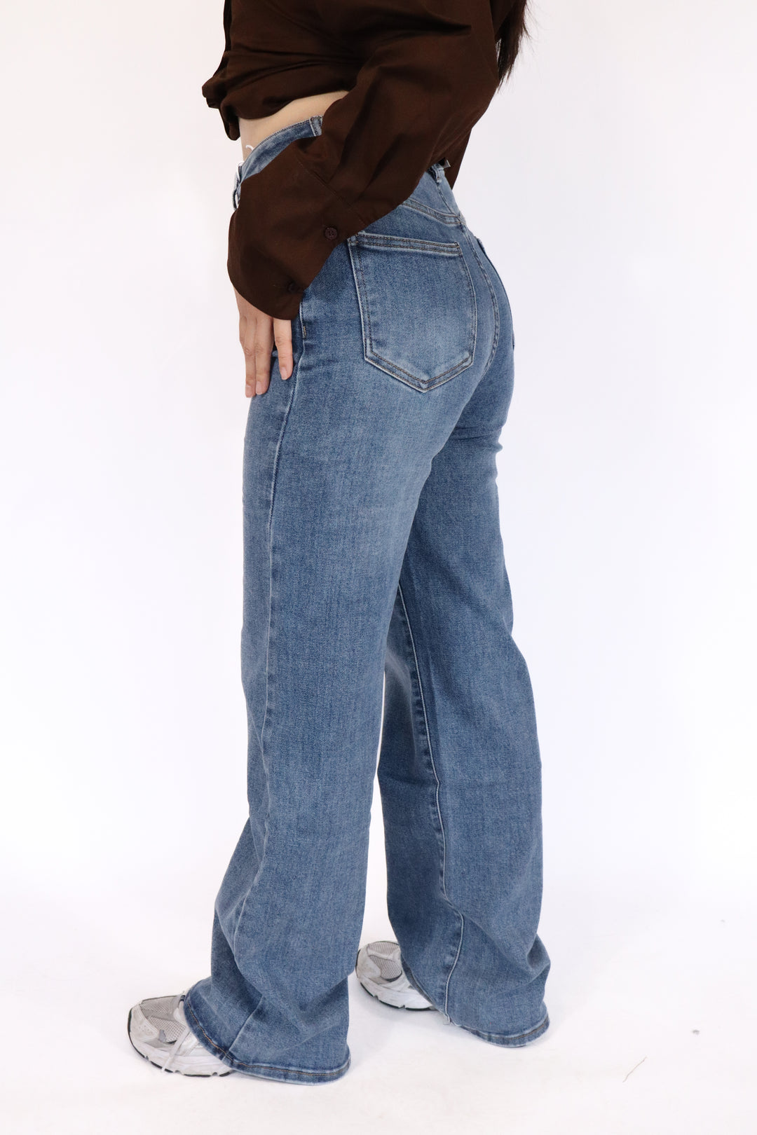 Everyday Wide Leg Jeans - Stretch