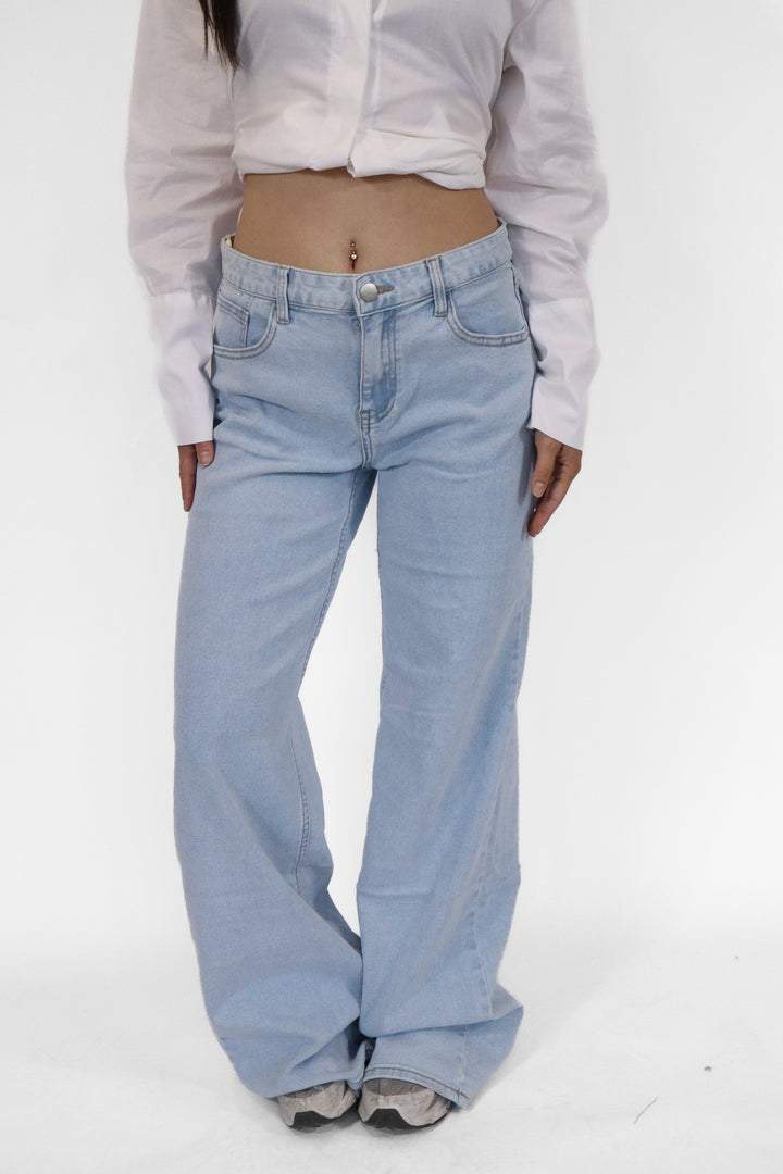 Nessa TALL Midwaist Wide Leg Jeans - Stretch