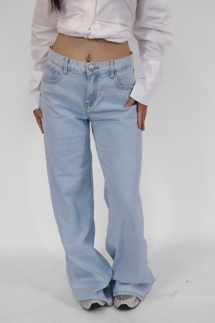 Nessa TALL Midwaist Wide Leg Jeans - Stretch