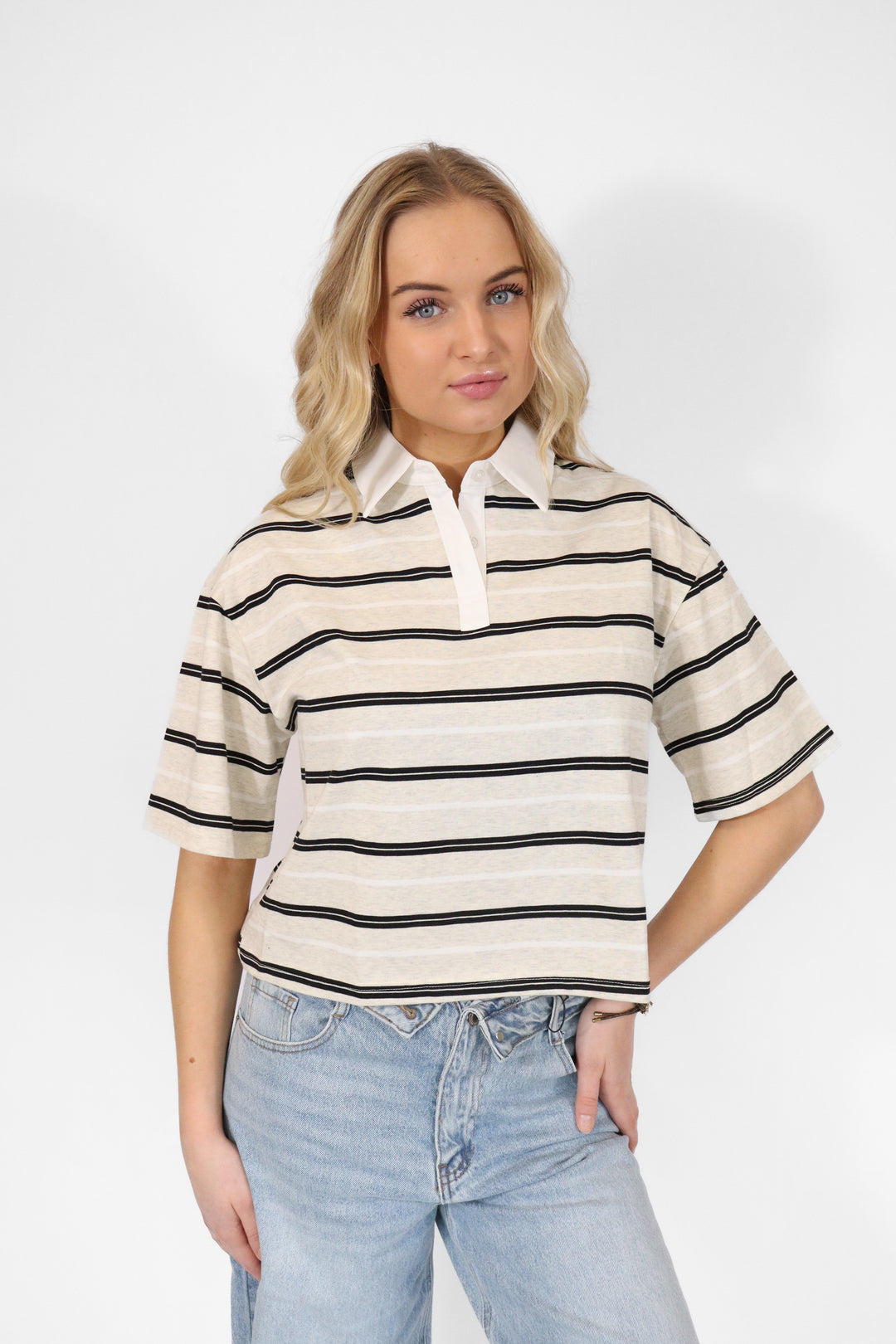 Striped Polo Shirt
