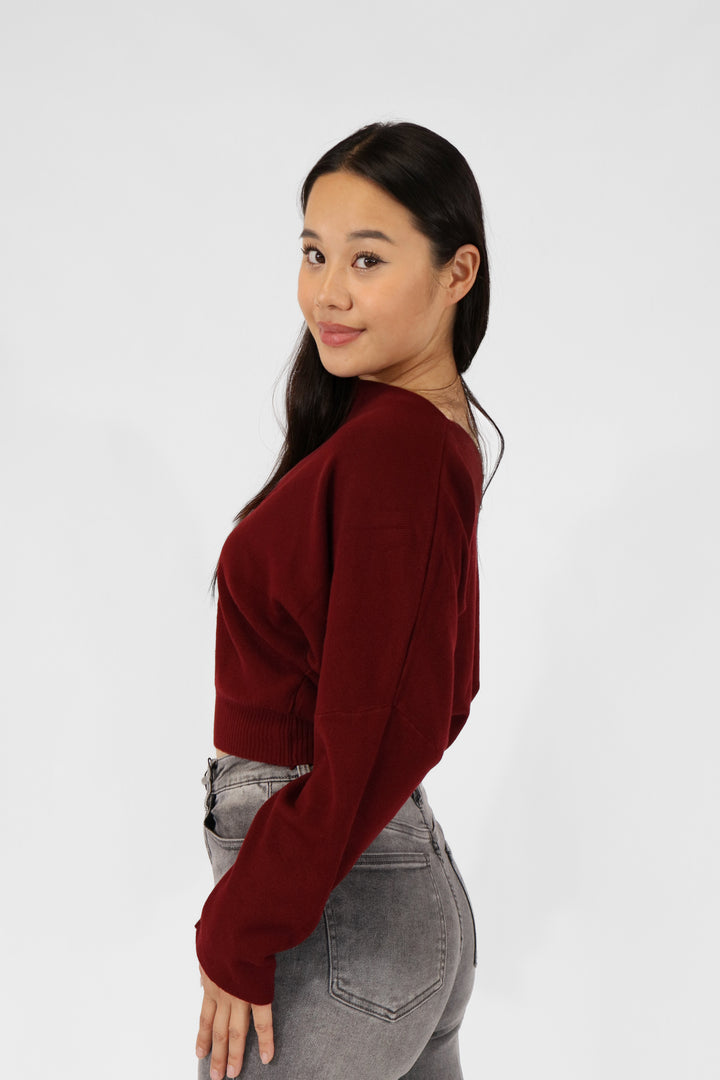 Off Shoulder Sweater Long Sleeve
