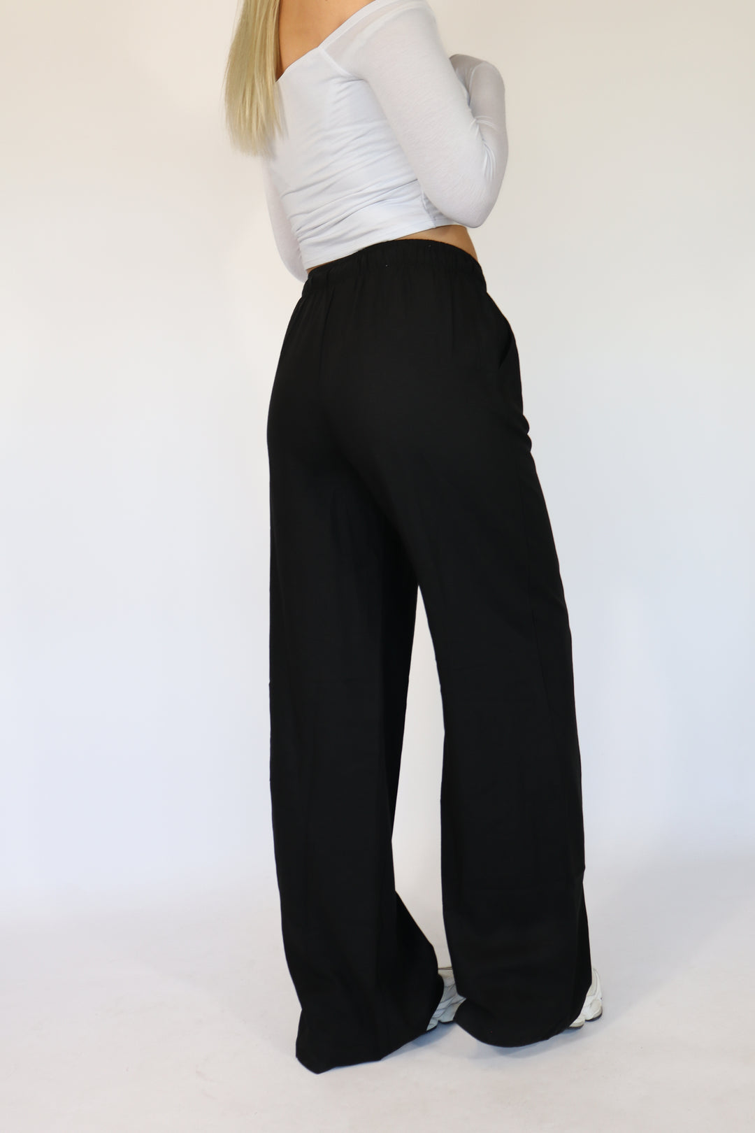 Evy "TALL" Linnen Trouser - Stretch