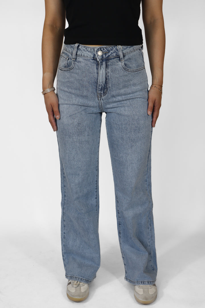 Maeve Petite Wide Leg Jeans - Stretch