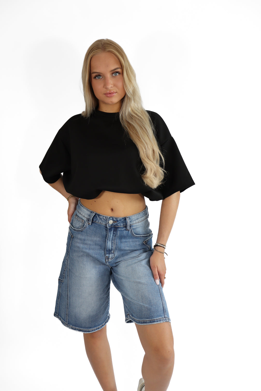 Easy Fit Bermuda Shorts - Stretch